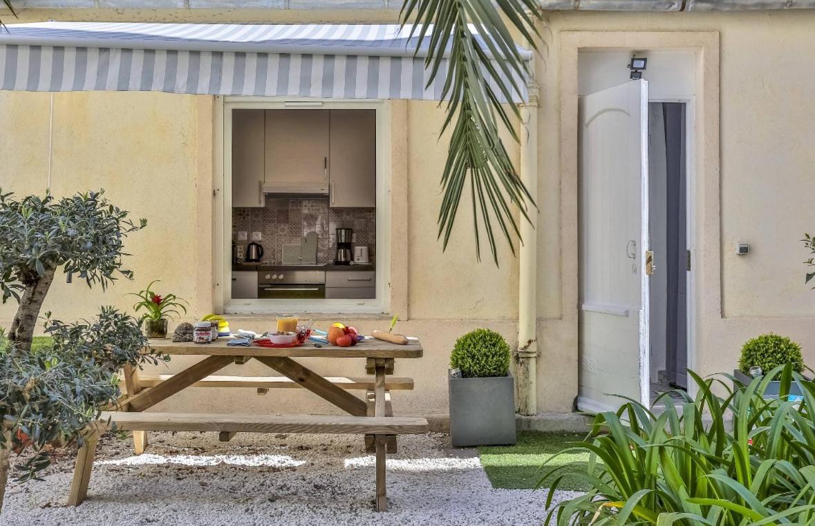 Le Refuge Avec Terrasse Et Jardin, En Plein Centre-Ville, Gare 5 Minutes A Pieds Nice Exterior photo